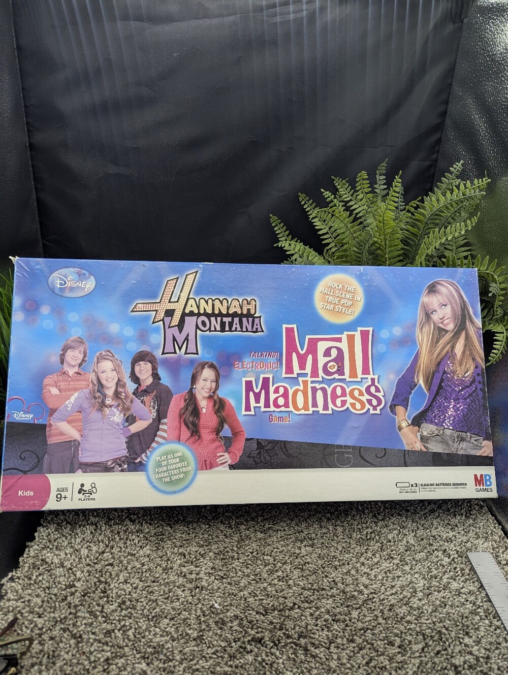 Disney Hannah Montana Electronic Mall Madness Game Hasbro 2008